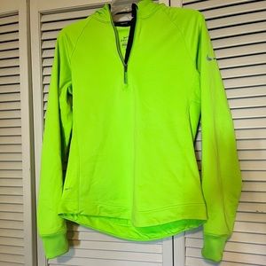 Nike fleece lined athletic jacket